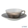 マイセン（Meissen） コスモポリタン メッシュプラチナ ティーカップ＆ソーサー K00001／37633
