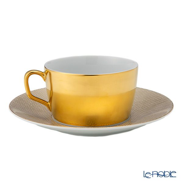 マイセン（Meissen） コスモポリタン メッシュゴールド コーヒーカップ＆ソーサー K00002／37582