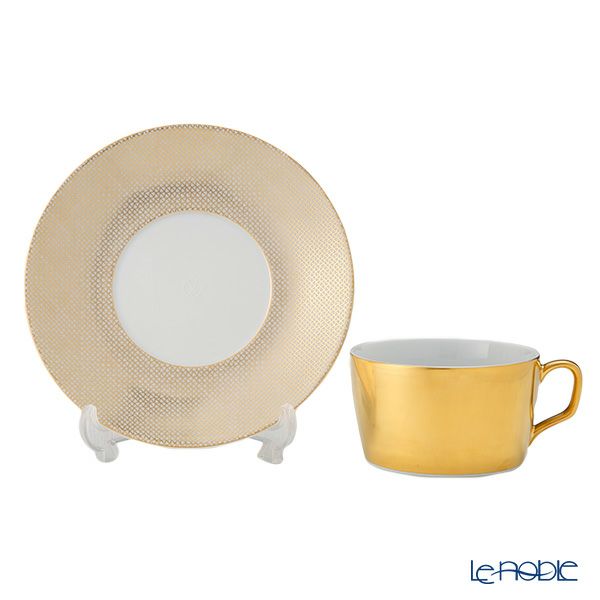 マイセン（Meissen） コスモポリタン メッシュゴールド コーヒーカップ＆ソーサー K00002／37582