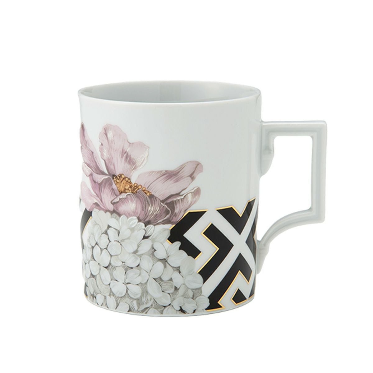 マイセン（Meissen）ロイヤルフラワー マグカップ 240ml 高さ9cm 79A452／55810