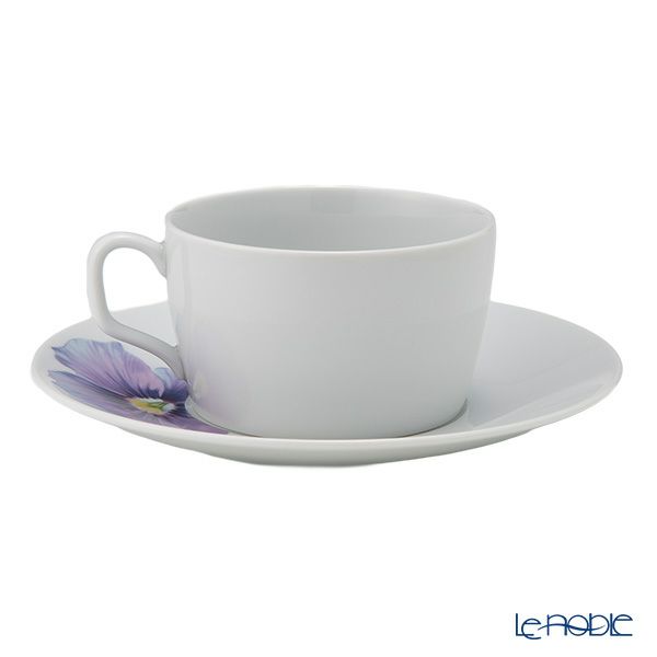 マイセン（Meissen） コスモポリタン ジャイアントブルーム コーヒーカップ＆ソーサー パンジー 61A160／37582