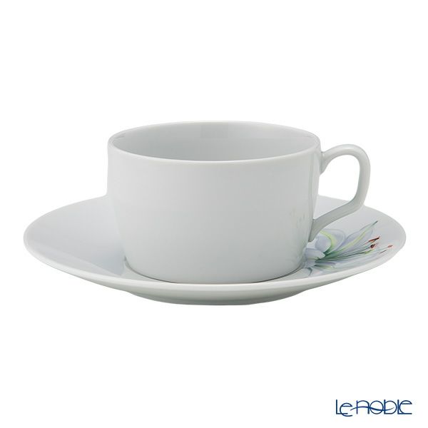 マイセン（Meissen） コスモポリタン ジャイアントブルーム コーヒーカップ＆ソーサー リリー 61A161／37582