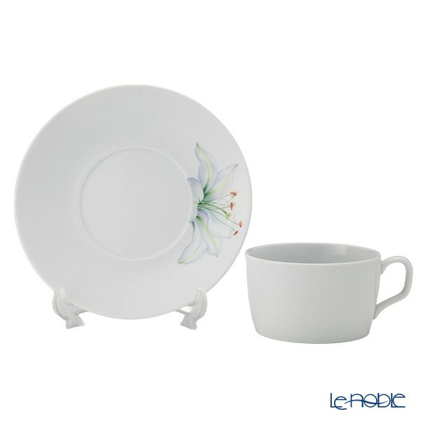 マイセン（Meissen） コスモポリタン ジャイアントブルーム コーヒーカップ＆ソーサー リリー 61A161／37582
