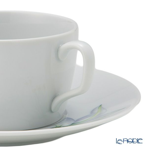 マイセン（Meissen） コスモポリタン ジャイアントブルーム コーヒーカップ＆ソーサー リリー 61A161／37582