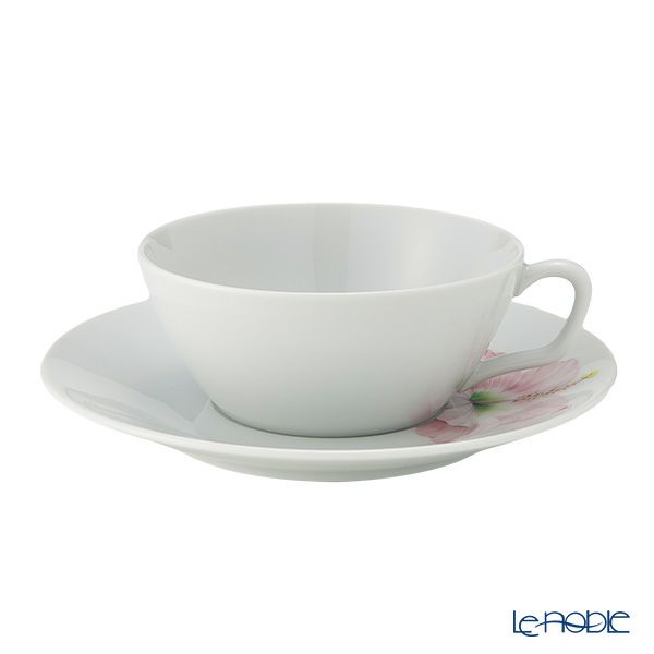 マイセン（Meissen） コスモポリタン ジャイアントブルーム ティーカップ＆ソーサー ハイビスカス 61A163／37633