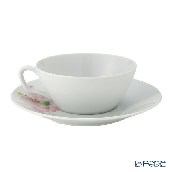 マイセン（Meissen） コスモポリタン ジャイアントブルーム ティーカップ＆ソーサー ハイビスカス 61A163／37633