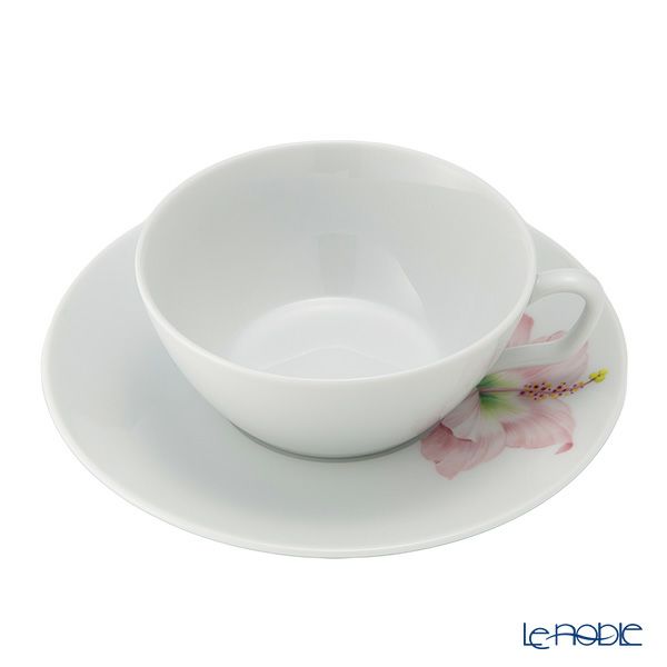 マイセン（Meissen） コスモポリタン ジャイアントブルーム ティーカップ＆ソーサー ハイビスカス 61A163／37633