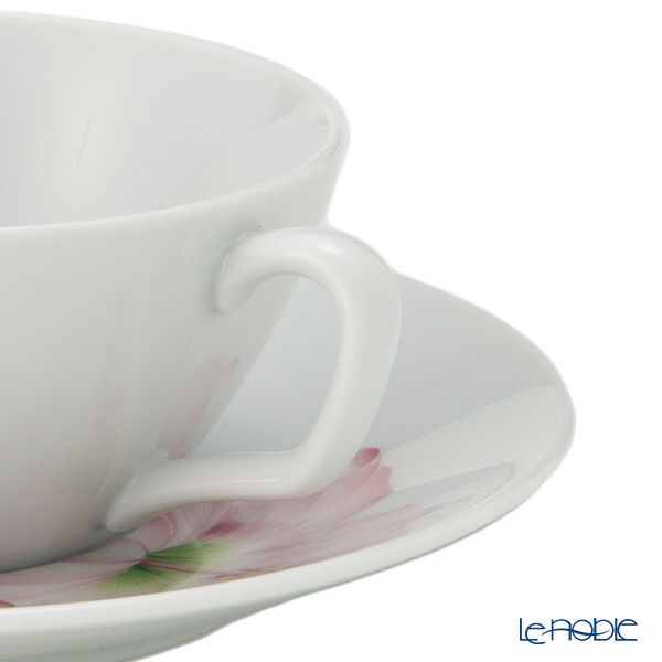 マイセン（Meissen） コスモポリタン ジャイアントブルーム ティーカップ＆ソーサー ハイビスカス 61A163／37633