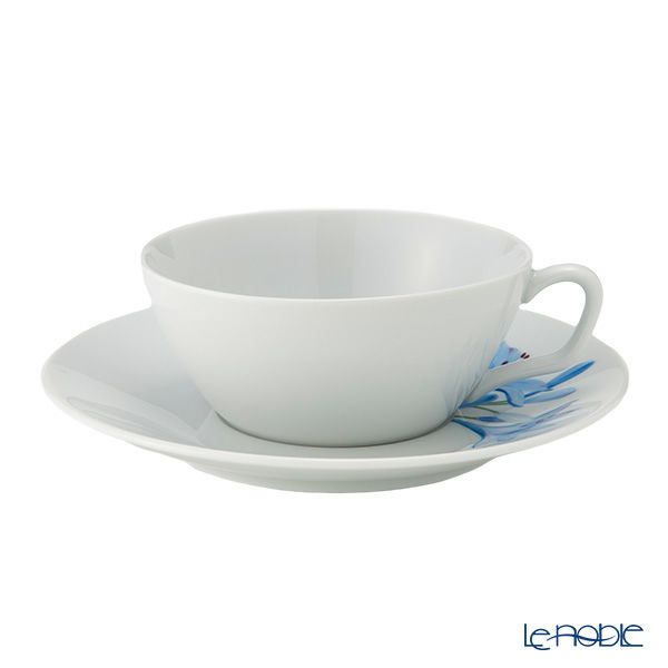 マイセン（Meissen） コスモポリタン ジャイアントブルーム ティーカップ＆ソーサーアフリカンリリー 61A165／37633