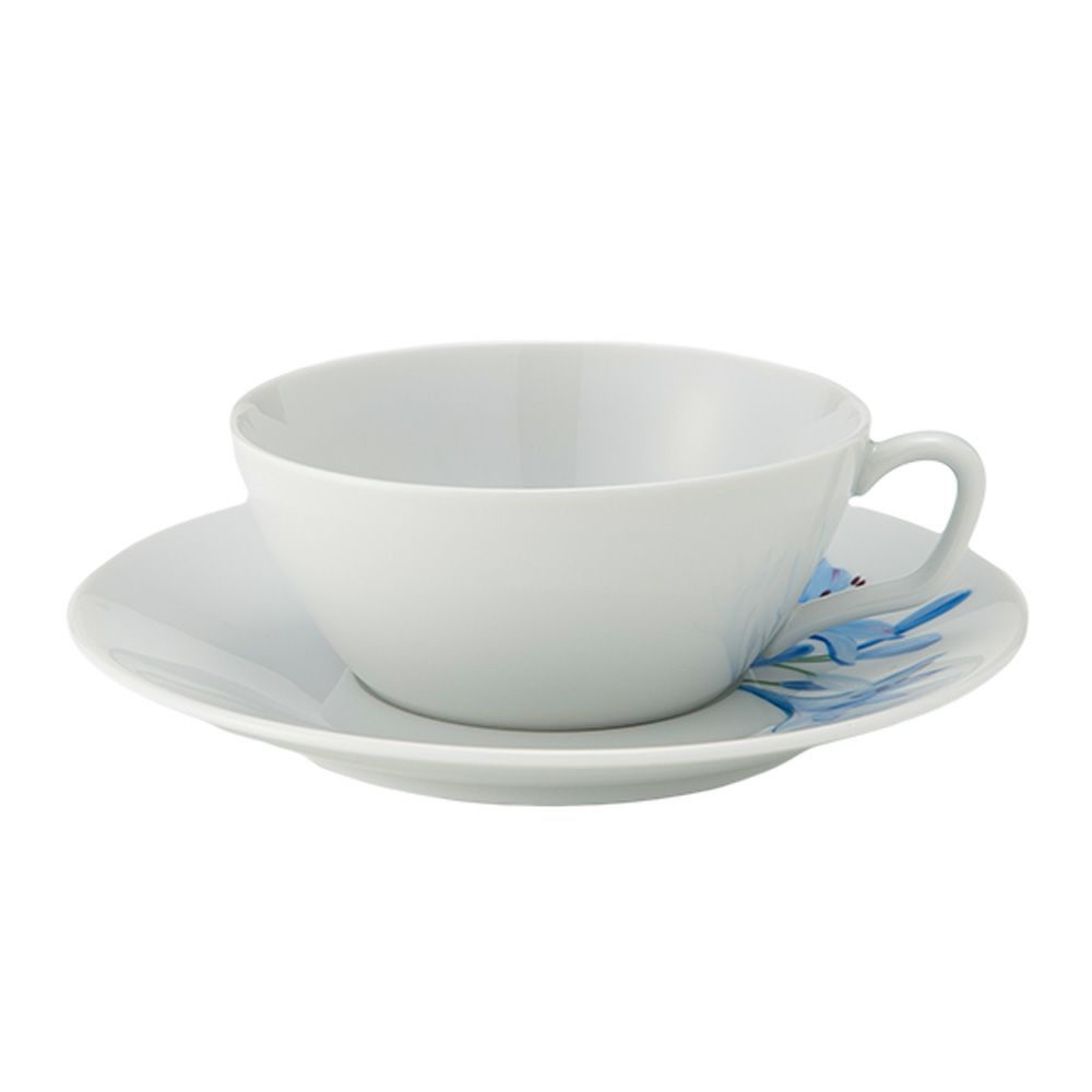 マイセン（Meissen） コスモポリタン ジャイアントブルーム ティーカップ＆ソーサーアフリカンリリー 61A165／37633