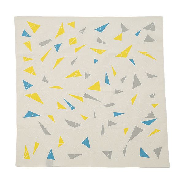 むす美 風呂敷 50 MUSUBI ORGANIC 氷割れ ブルー 綿100％ 日本製 50cm 20376-102