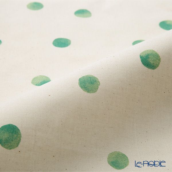 むす美 風呂敷 50 MUSUBI ORGANIC 水玉 グリーン 綿100％ 日本製 50cm 20376-105