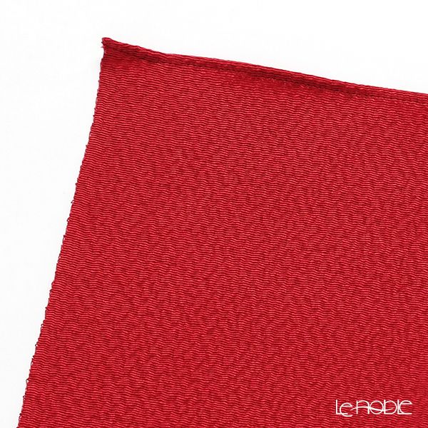 むす美 風呂敷 中巾正絹 うずらちりめん 色の歳時記 紅梅 45cm 30611-128 【桐箱入】