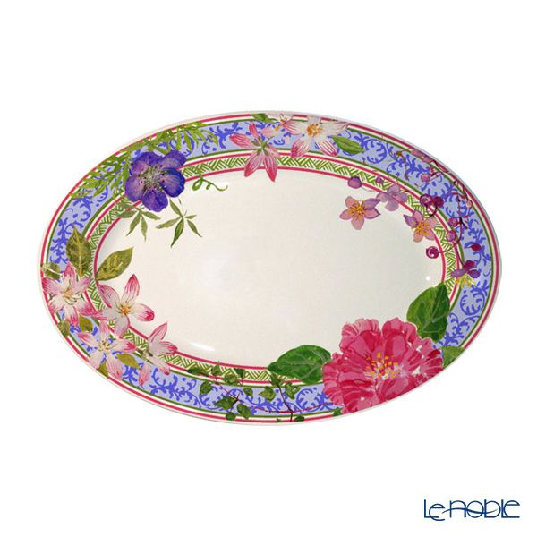 ジアン（Gien）ミルフルール ピックルディッシュ 23.3×16.2