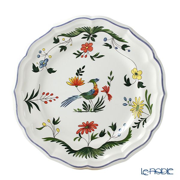 ジアン（Gien） オワゾパラディ ディナープレート 27.4cm