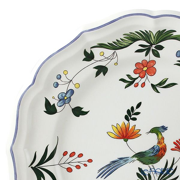 ジアン（Gien） オワゾパラディ ディナープレート 27.4cm