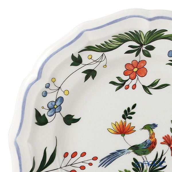 ジアン（Gien） オワゾパラディ カナッペプレート 16.5cm