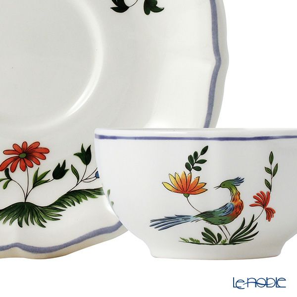 ジアン（Gien） オワゾパラディ ティーカップ＆ソーサー 165ml