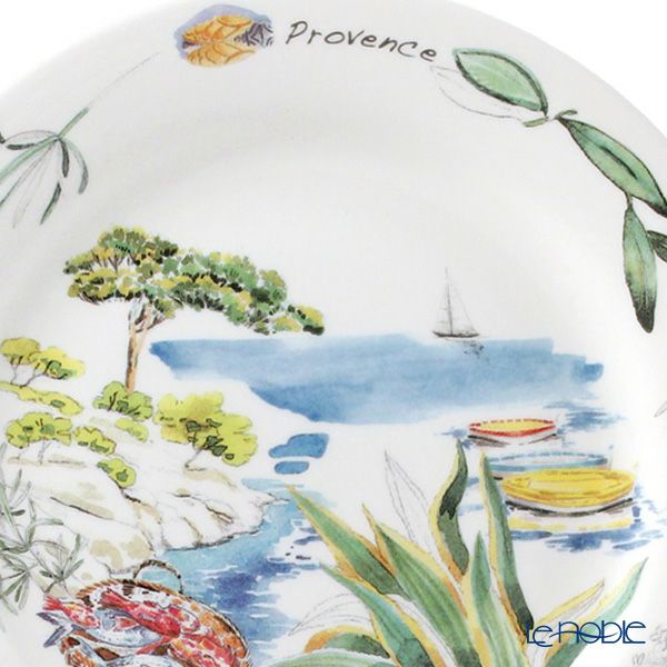 ジアン（Gien） プロヴァンス カナッペプレート16.5cm ペア／2枚セット