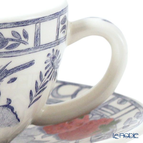 ジアン（Gien） オワゾブルー・フルーツ ティーカップ＆ソーサー 200ml