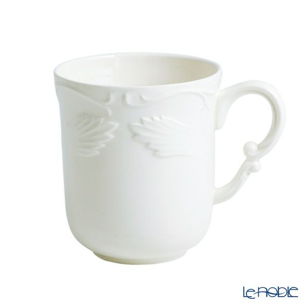 ジアン（Gien） ロカイユ・ブラン マグカップ 300ml