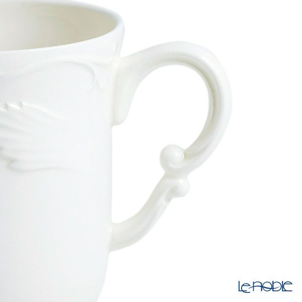 ジアン（Gien） ロカイユ・ブラン マグカップ 300ml