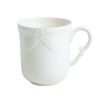 ジアン（Gien） ロカイユ・ブラン マグカップ 300ml