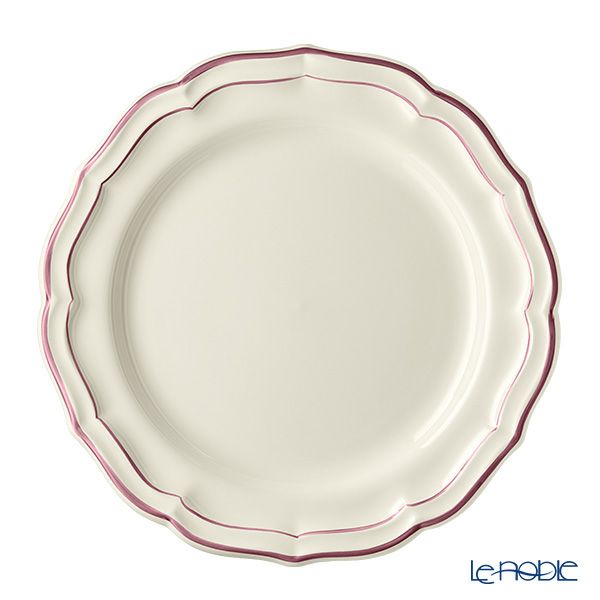 ジアン（Gien） フィレピヴォアン ディナープレート 27.4cm