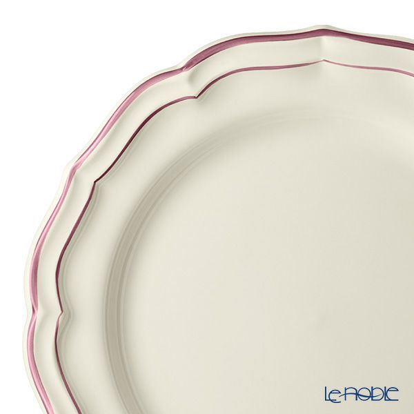 ジアン（Gien） フィレピヴォアン ディナープレート 27.4cm