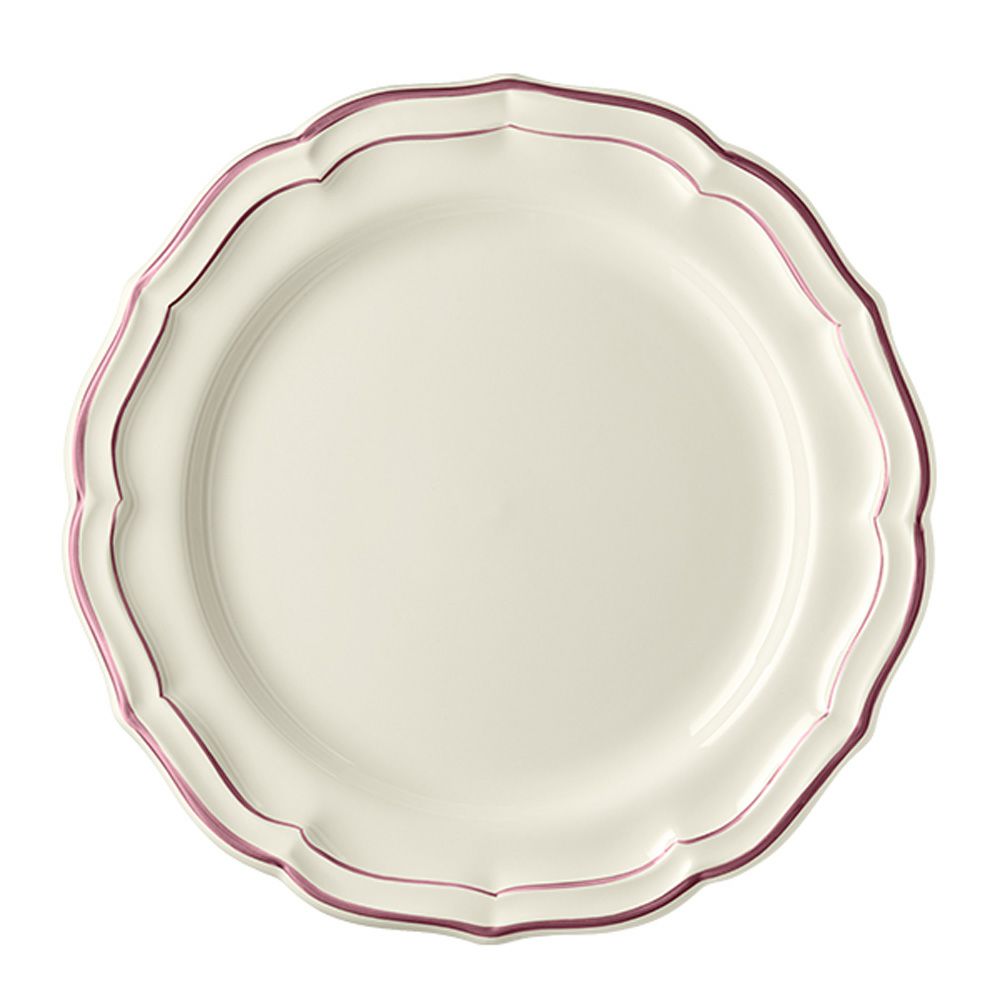 ジアン（Gien） フィレピヴォアン ディナープレート 27.4cm