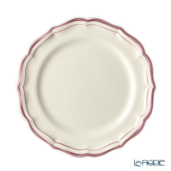 ジアン（Gien） フィレピヴォアン デザートプレート 22cm