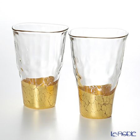箔一 貫入 タンブラー 2個セット A061-03002