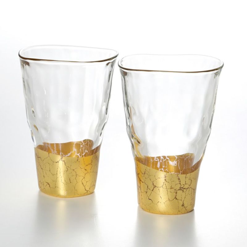 箔一 貫入 タンブラー 2個セット A061-03002