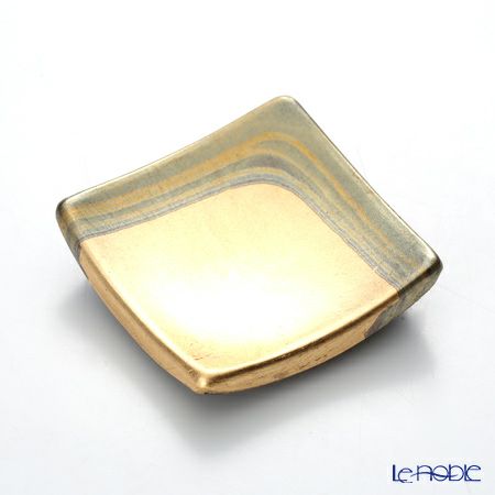 箔一 金の箸置き銀の箸置き 箸置き 古代箔 A141-10022