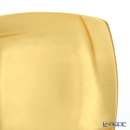 箔一 無垢 スクエア ケーキプレート 14×14cm A161-05002