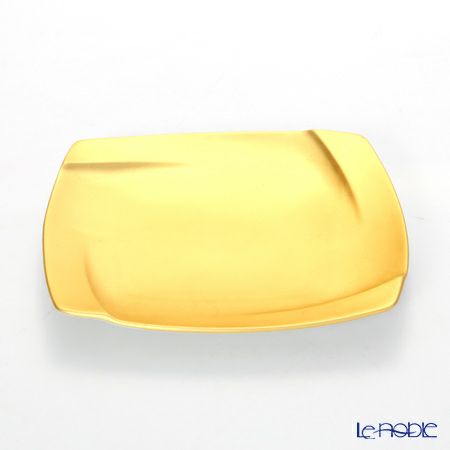 箔一 無垢 スクエア デザートプレート 20.4×20.4cm A161-05003