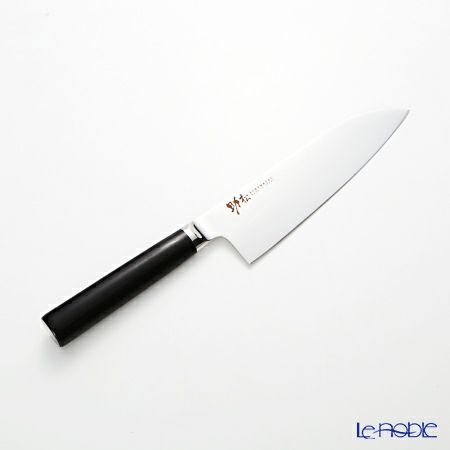 大阪堺の料理道具 助松 ダマスカス包丁 三徳 18cm