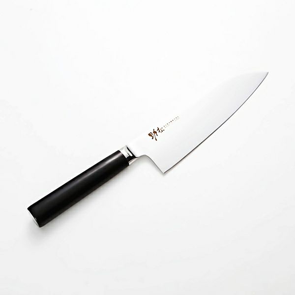 大阪堺の料理道具 助松 ダマスカス包丁 三徳 18cm