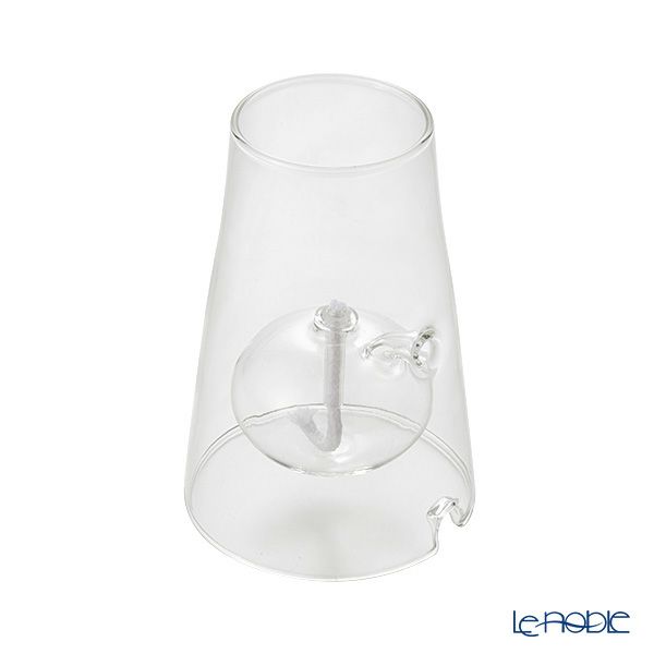 ルナックス ピラミッド型 8.5×12cm クラフトオイルランプ OLC-04 ※オイル（レインボーオイル）は別売※