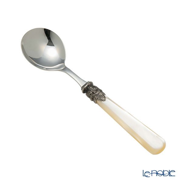 エメ ナポレオン スープスプーン アイボリー