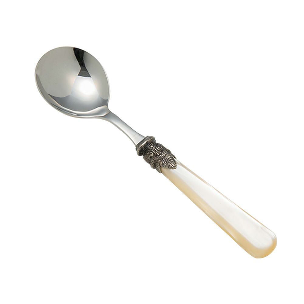 エメ ナポレオン スープスプーン アイボリー