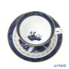 ニッコー NIKKO 山水 紺 兼用碗皿／カップ＆ソーサー 210ml 27300-AB00