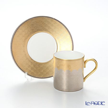 ニッコー FORTUNE 12820-2100／2101 エスプレッソ碗皿 130ml