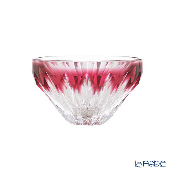 薩摩切子 富士盃 赤富士 金赤 20901 80ml