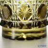 薩摩切子 タンブラー／22004 八角籠目 黄