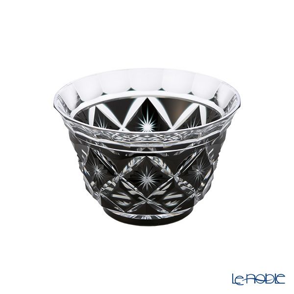 薩摩黒切子 心華 こはな 2024年限定 冷茶碗 80ml