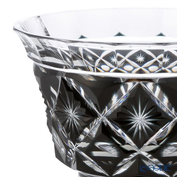 薩摩黒切子 心華 こはな 2024年限定 冷茶碗 80ml