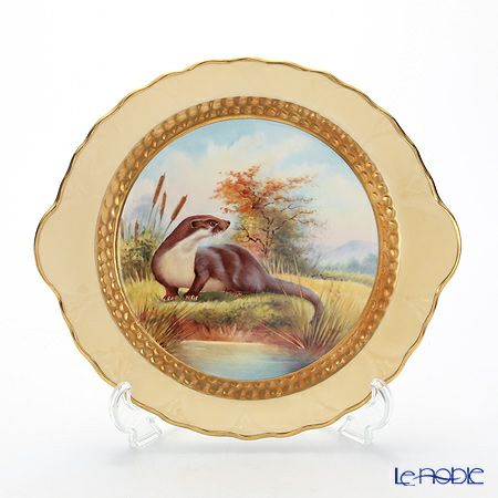 エインズレイ ファインアート世界限定コレクション オタークライドトレイ（カワウソ）