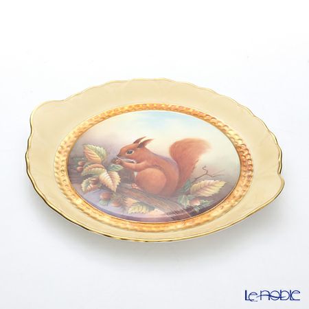 エインズレイ ファインアート世界限定コレクション スクァールクライドトレイ（リス）