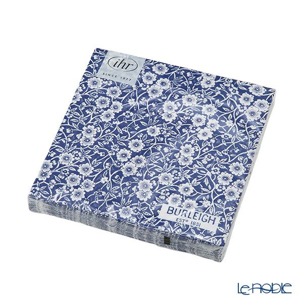 バーレイ ブルーキャリコ ペーパーナプキン 33×33 L 20枚入